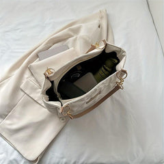 Minimalist Tote Shoulder Bag Storage Handbag Women's All Match Bag