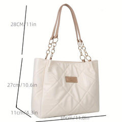 Minimalist Tote Shoulder Bag Storage Handbag Women's All Match Bag