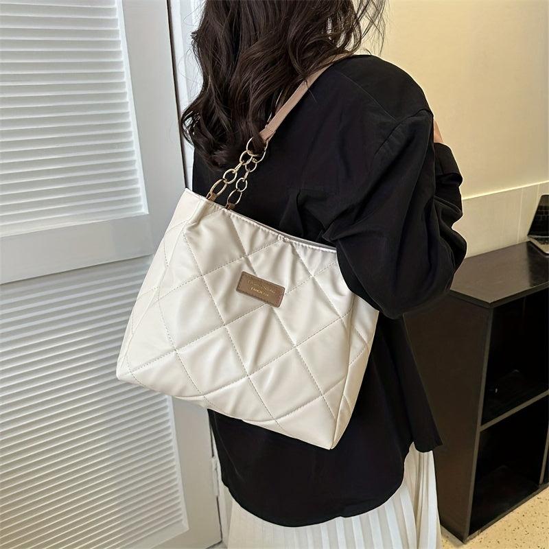 Minimalist Tote Shoulder Bag Storage Handbag Women's All Match Bag