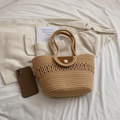 Boho Style Summer Beach Bag Large Capacity Tote Bag