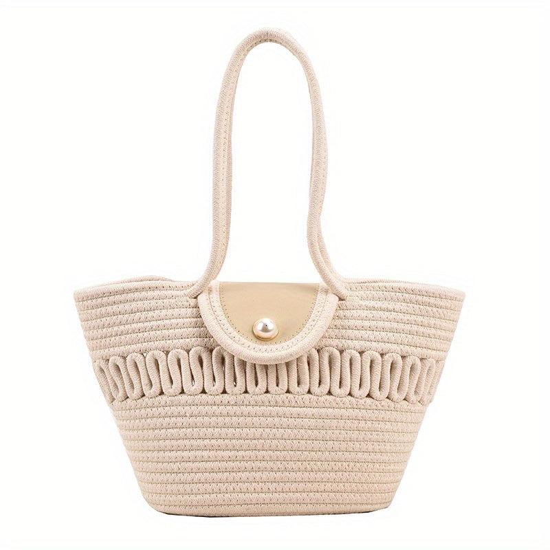 Boho Style Summer Beach Bag Large Capacity Tote Bag