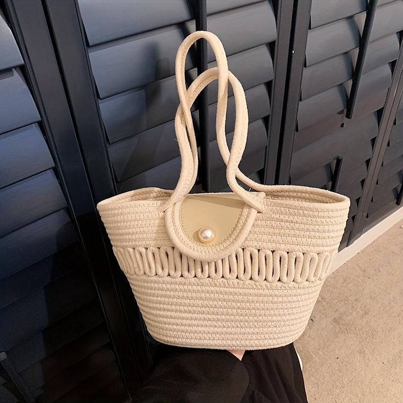 Boho Style Summer Beach Bag Large Capacity Tote Bag