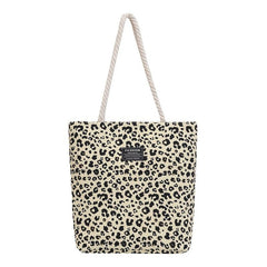 Fashion Shoulder Bag Leopard Print Zipper Handbag Casual