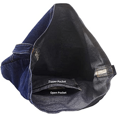 Minimalist Denim Shoulder Bag All Match Casual Hobo Crossbody Bag