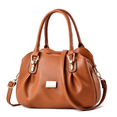 Metal Patch Decor Handbags For Women Crossbody Bag