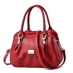 Metal Patch Decor Handbags For Women Crossbody Bag