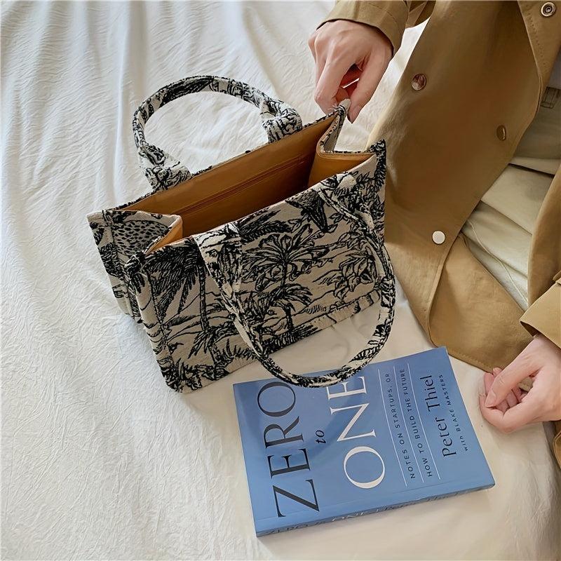 Canvas Crossbody Bag Lightweight Shoulder Bag