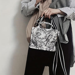 Canvas Crossbody Bag Lightweight Shoulder Bag