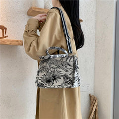 Canvas Crossbody Bag Lightweight Shoulder Bag