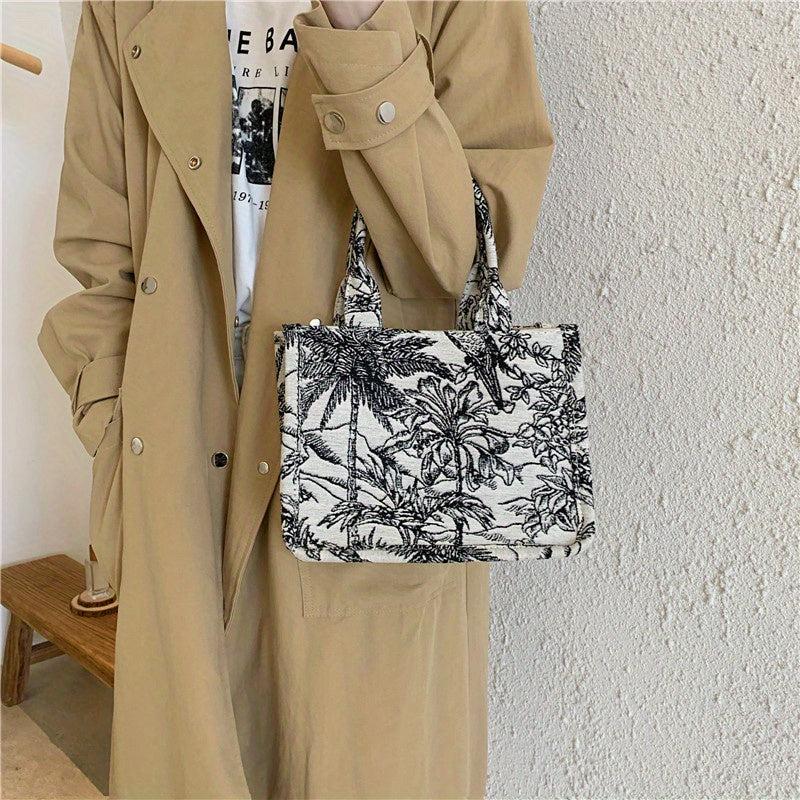 Canvas Crossbody Bag Lightweight Shoulder Bag