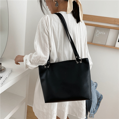 Large Faux Leather Tote Bag Women's Handbag For Work Shopping