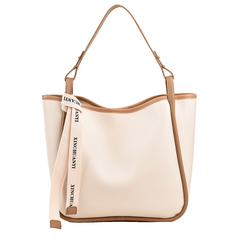 Retro Large Tote Bag Women's Casual Handbag & Shoulder Bag