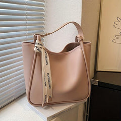 Retro Large Tote Bag Women's Casual Handbag & Shoulder Bag
