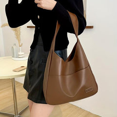 Minimalist Hobo Shoulder Bag for School