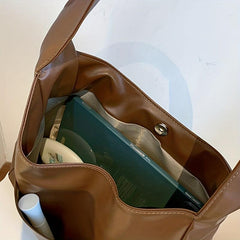 Minimalist Hobo Shoulder Bag for School