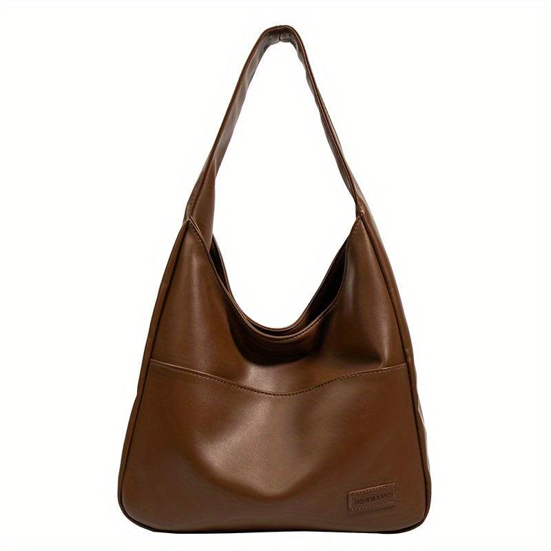 Minimalist Hobo Shoulder Bag for School