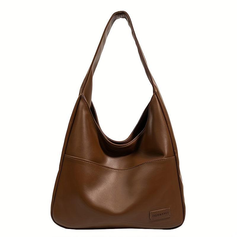 Minimalist Hobo Shoulder Bag for School