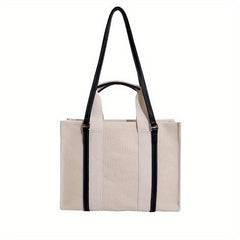 Colorblock Tote Square Bag Shoulder Bag Satchel Bag