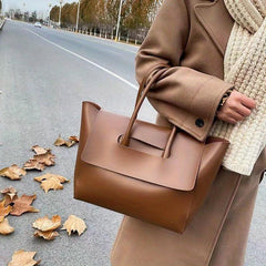 Vintage Large Tote Bag Top Handle Satchel Women's Shoulder Purse