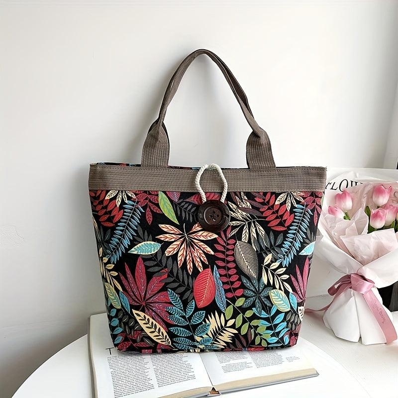 Stylish Tote Shoulder Bag Large Capacity Handbag For Shopping