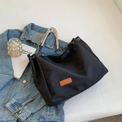 Women's Large Capacity Tote Bag Chain Shoulder Bag