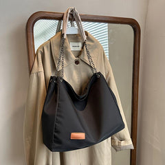 Women's Large Capacity Tote Bag Chain Shoulder Bag
