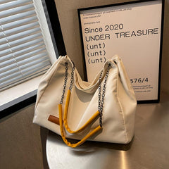 Women's Large Capacity Tote Bag Chain Shoulder Bag
