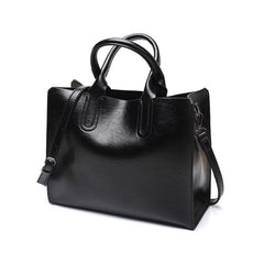 Large Capacity Shoulder Bag - Top Handle Satchel for Women