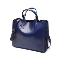 Large Capacity Shoulder Bag - Top Handle Satchel for Women