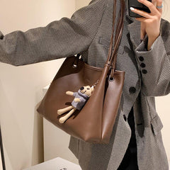 Wild Retro Shoulder Bag Large Capacity Tote Bag