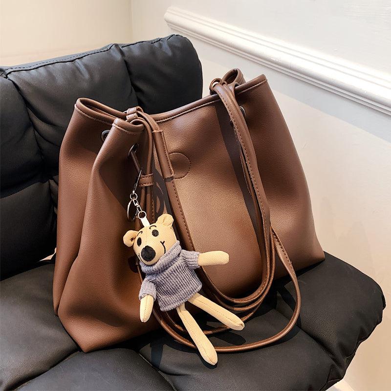 Wild Retro Shoulder Bag Large Capacity Tote Bag