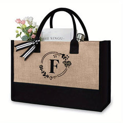 Large Capacity Canvas Satchel Tote Bag Lightweight Shoulder Bag