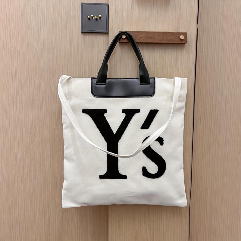 Large Capacity Canvas Tote Bag Durable Lightweight Shoulder Bag