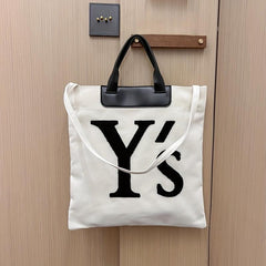 Large Capacity Canvas Tote Bag Durable Lightweight Shoulder Bag