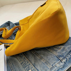 Large Capacity Canvas Tote Shoulder Bag for School Shopper