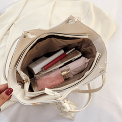 Floral Pattern Shoulder Bag All Match Tote Bag Niche Bag