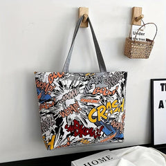 Stylish Pattern Tote Shoulder Bag for Work