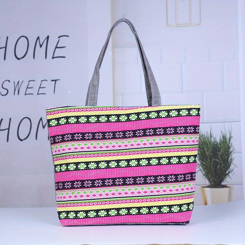 Stylish Pattern Tote Shoulder Bag for Work