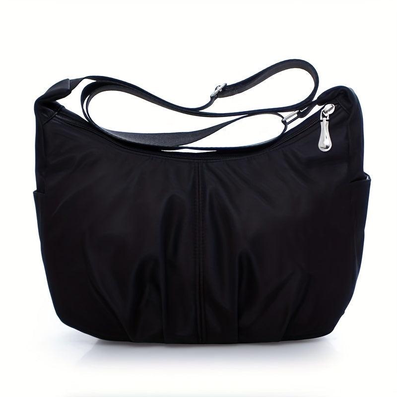 Minimalist Ruched Shoulder Bag for Work