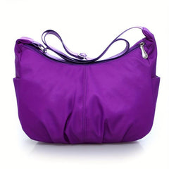 Minimalist Ruched Shoulder Bag for Work
