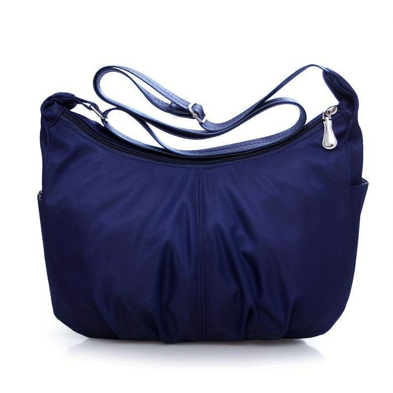 Minimalist Ruched Shoulder Bag for Work