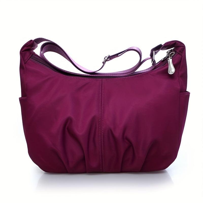 Minimalist Ruched Shoulder Bag for Work