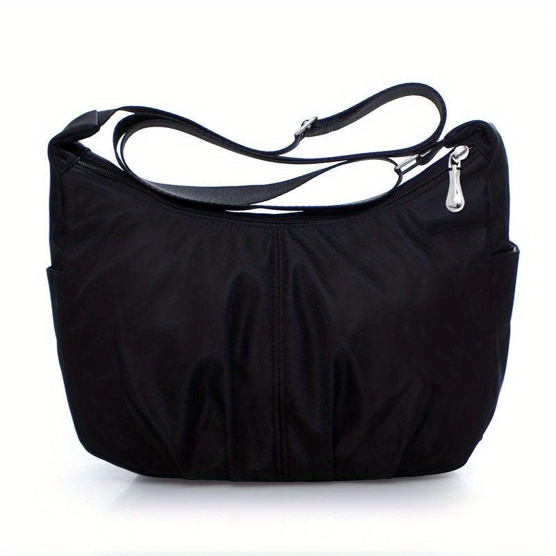 Minimalist Ruched Shoulder Bag for Work