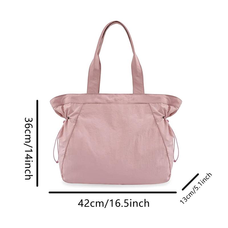 Women's 18L Side Cinch Tote Bag Lightweight Shoulder Handbag