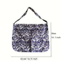 Paisley Pattern Shoulder Bag Retro Shopping Bag All Match Handbag