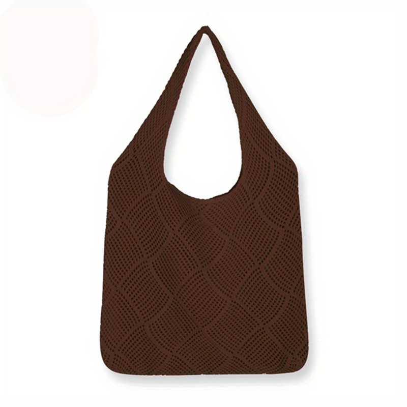 Woven Tote Bag Summer Knitted Beach Bag & Shopping Bag