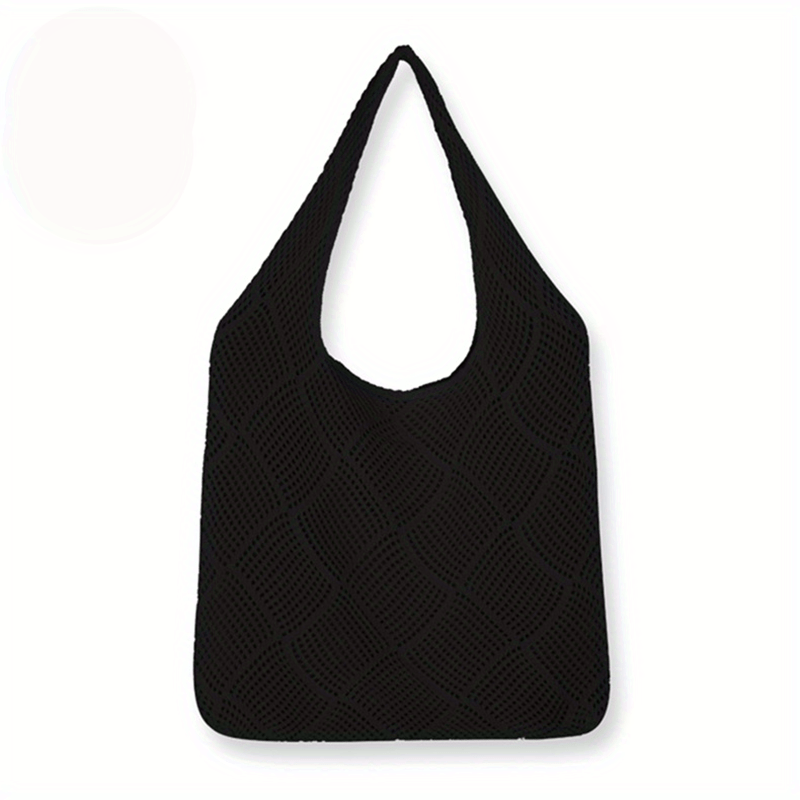 Woven Tote Bag Summer Knitted Beach Bag & Shopping Bag