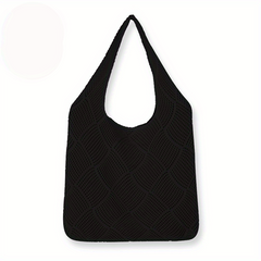 Woven Tote Bag Summer Knitted Beach Bag & Shopping Bag