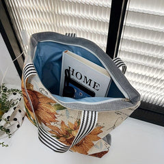 Graphic Pattern Tote Bag Lightweight Shoulder Bag