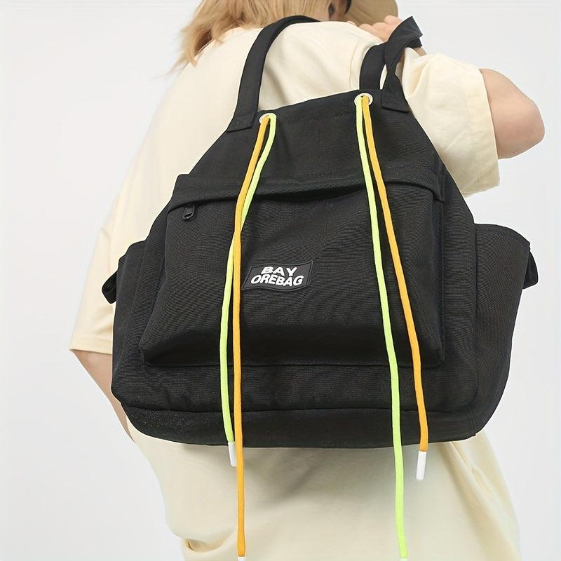 Canvas Tote Bag Lightweight Shoulder Bag Large Capacity